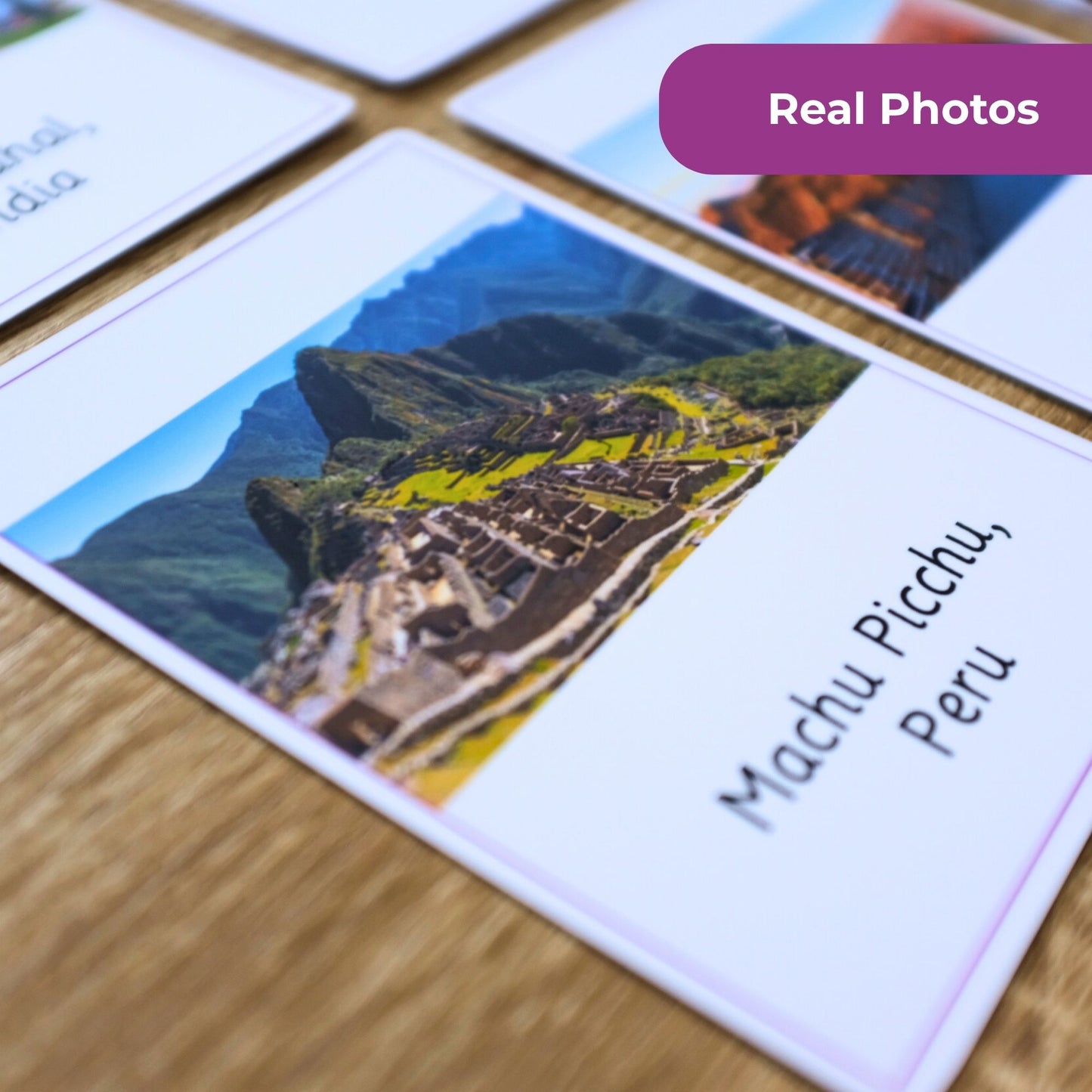 Historical Landmarks Montessori 3 Part Cards - 12 Sets