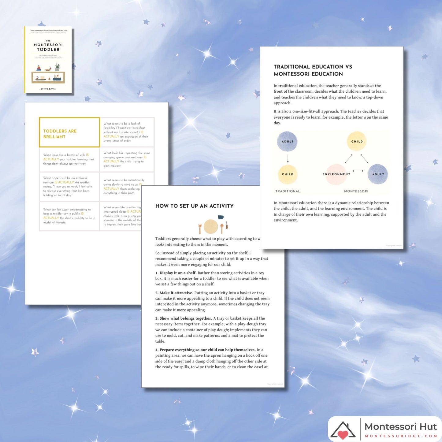 Montessori Books for the Whole Family - Montessori Book Bundle