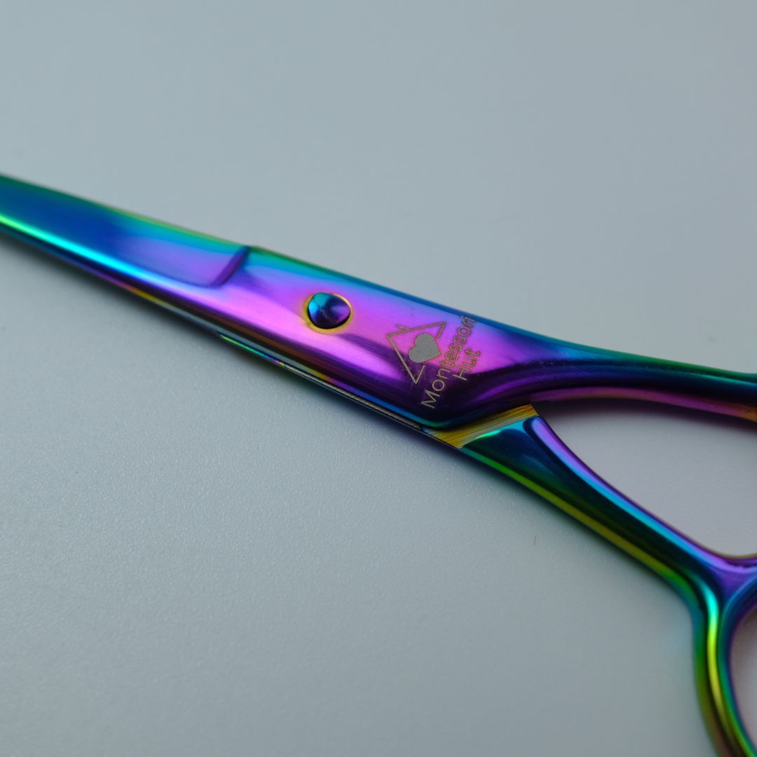 Montessori Scissors for Kids & Adults – Safe, Durable Toddler Cutting Tool for Fine Motor Skills & Arts and Crafts - Global Shipping