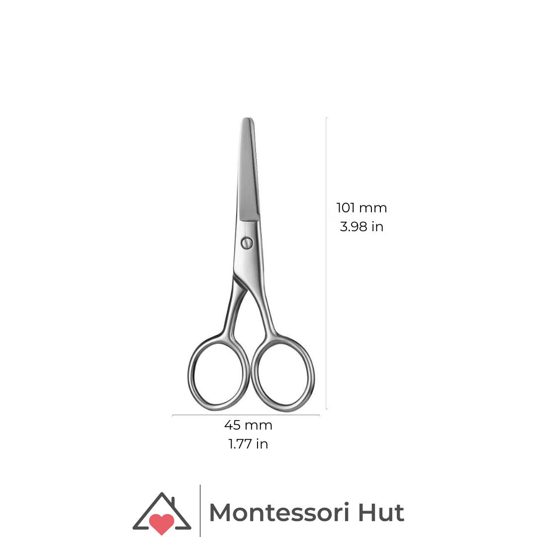 Montessori Scissors for Kids & Adults – Safe, Durable Toddler Cutting Tool for Fine Motor Skills & Arts and Crafts - Global Shipping