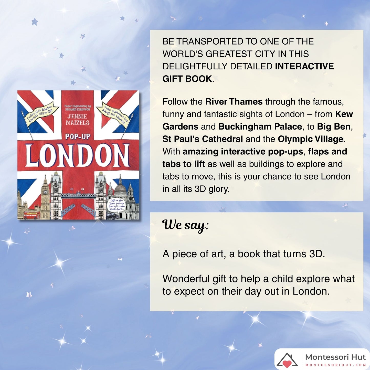 Discover London Hands on Learning Book Bundle - Montessori Book Bundles