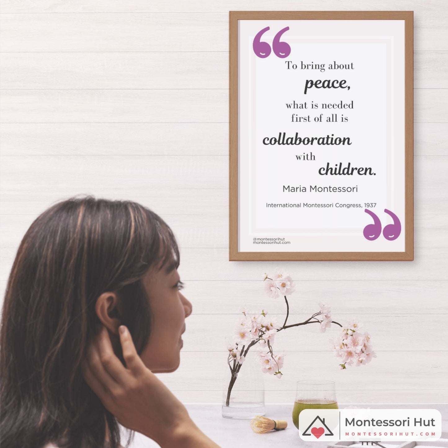 Peace - Maria Montessori Quotes Posters | Digital Download | Printable