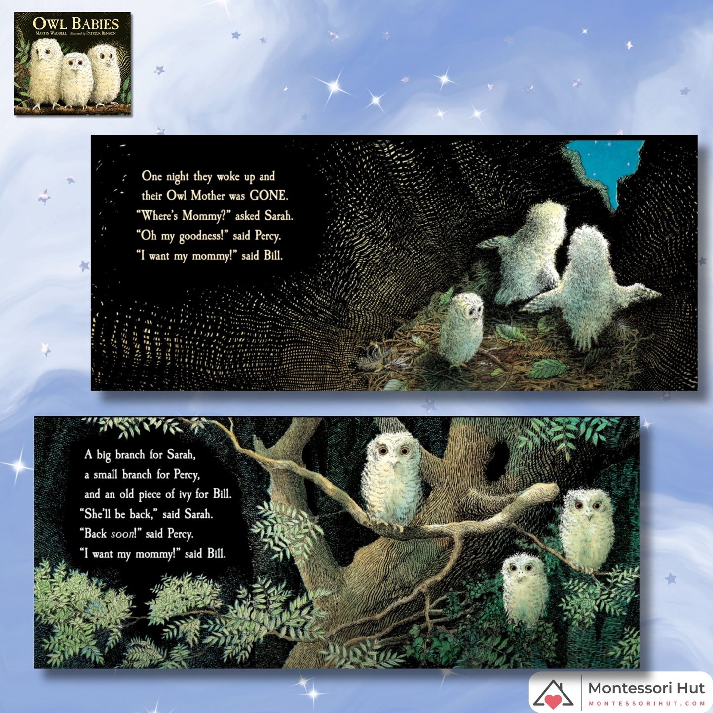Toddler's Big Steps Potty and Separation - Montessori Book Bundle - Gift Wrap available