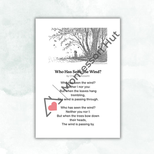 Poem printables - Free for subscribers