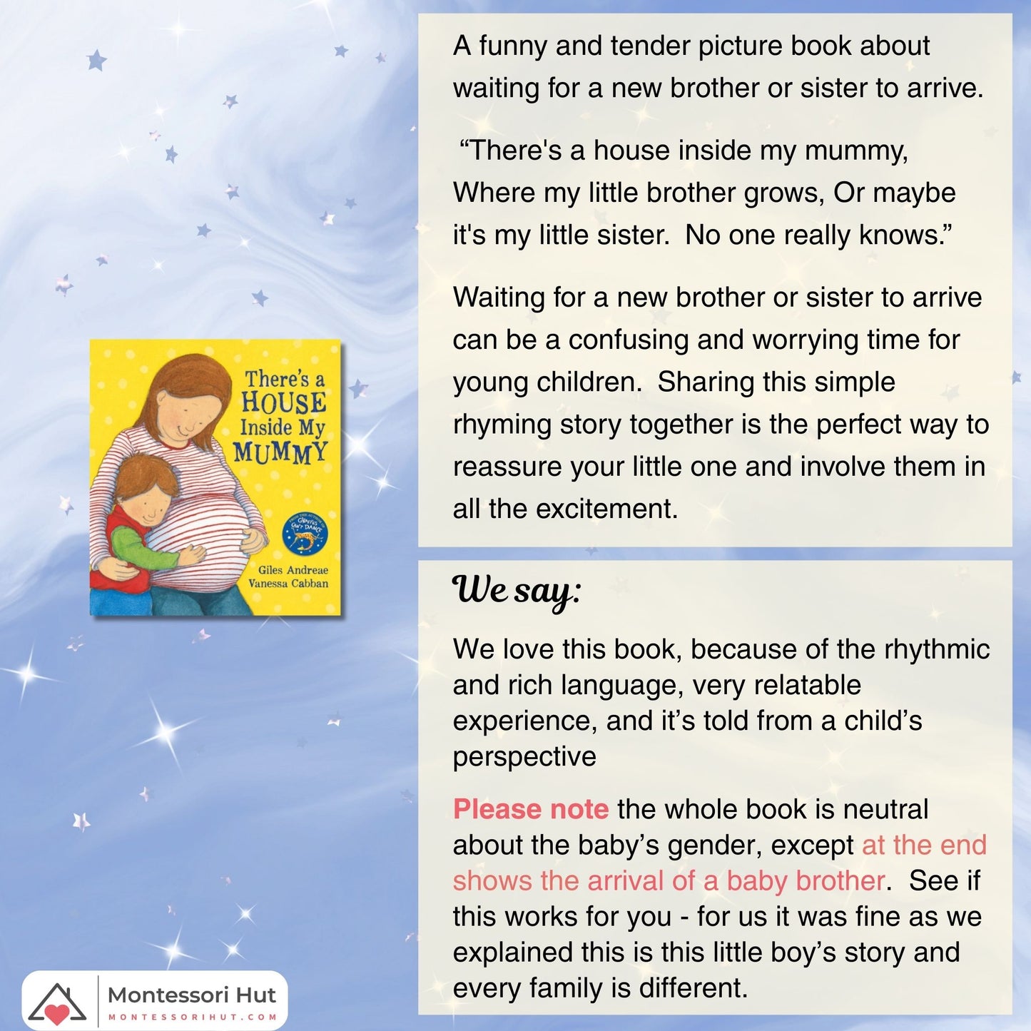 Expecting New Babies Book Bundle - Montessori Book Bundles