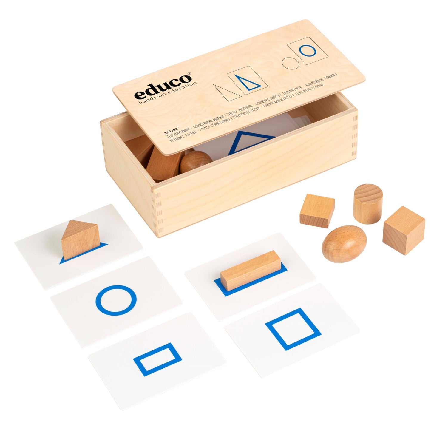 Geometric Shapes 3D and Matching Cards | Montessori Hands on Math