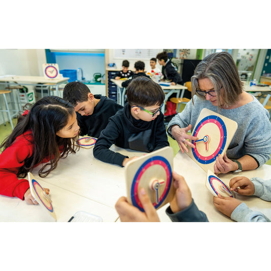 Montessori Clock - Analogue and Digital - 24 Hour - Hands on Learning to Tell Time - SHIP FROM NETHERLAND TO UK AND EU ONLY