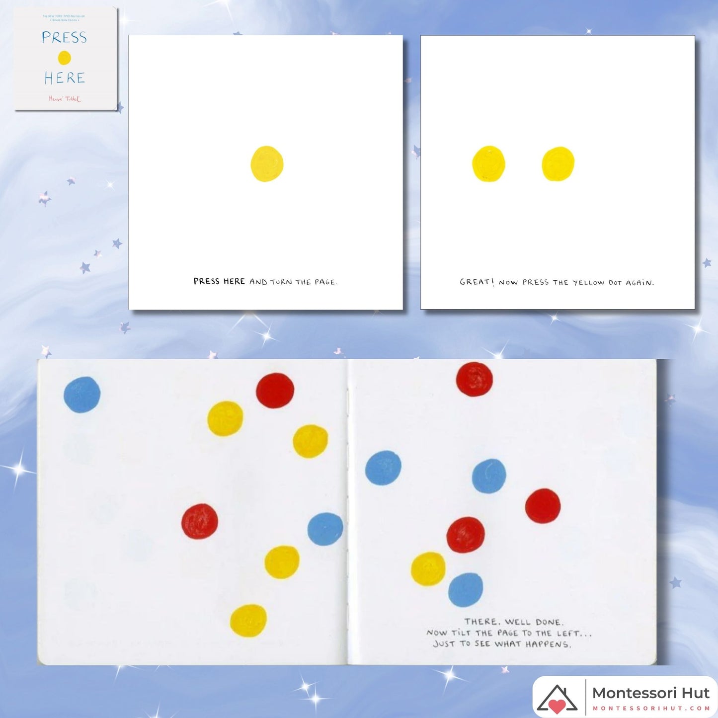 Books to Move Along and Read Actively Montessori Book Bundle - Gift Option available