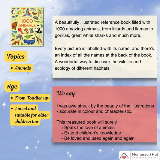 Animal Lovers, Visits to the Zoo - Montessori Book Bundle - Gift Wrap available