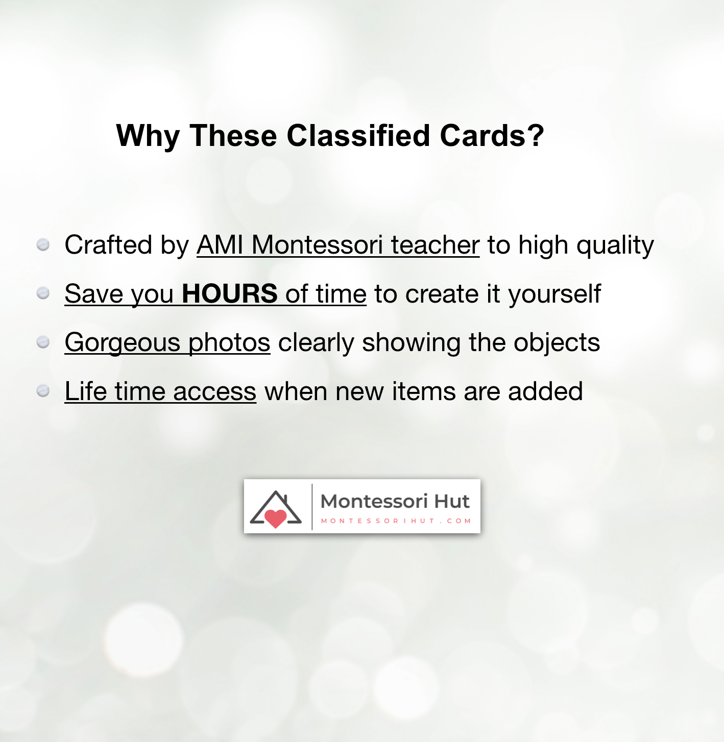 20 Christmas Items - Montessori 3 Part Cards - Classified Cards - Digital Download or Digital + Printed