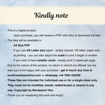 Historical Landmarks Montessori 3 Part Cards | Digital Download | Printable