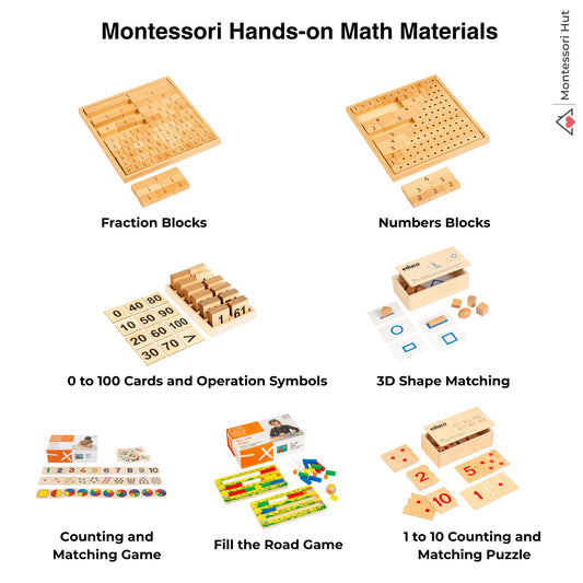 Montessori Math Limited Time Sale - 20% off and free delivery - UK customers only