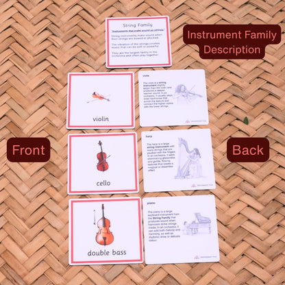 Montessori Orchestra Game - Learn about Musical Instruments, Instrument Families Hands-on