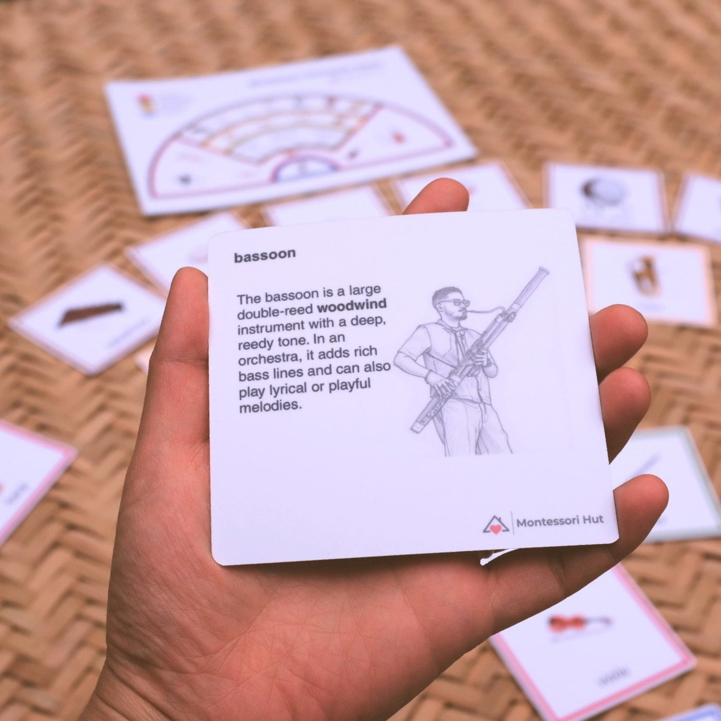 Montessori Orchestra Game - Learn about Musical Instruments, Instrument Families Hands-on