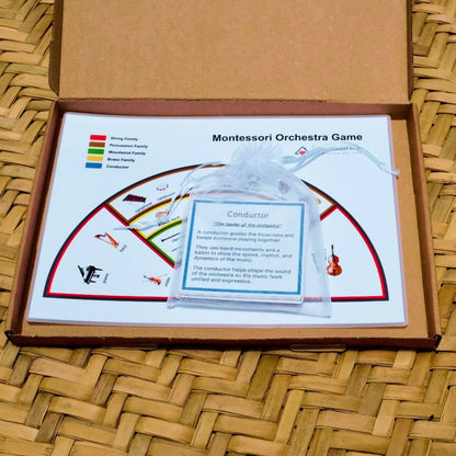 Montessori Orchestra Game - Learn about Musical Instruments, Instrument Families Hands-on