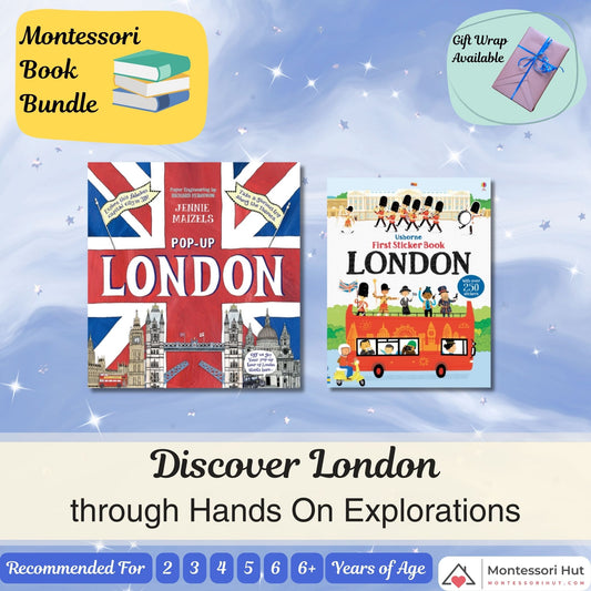 Discover London Hands on Learning Book Bundle - Montessori Book Bundles