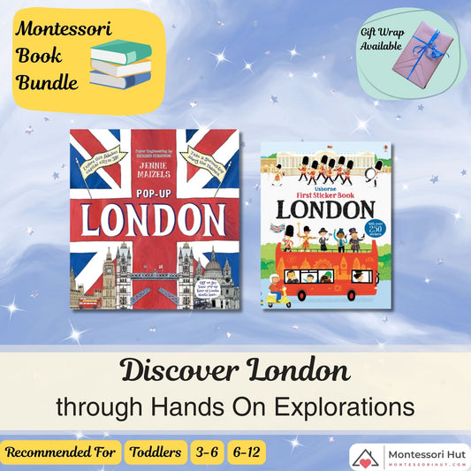 Discover London Hands on Learning Book Bundle - Montessori Book Bundles