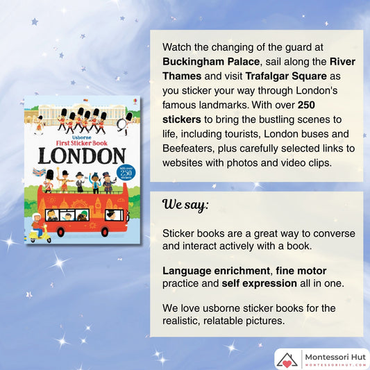 Discover London Hands on Learning Book Bundle - Montessori Book Bundles