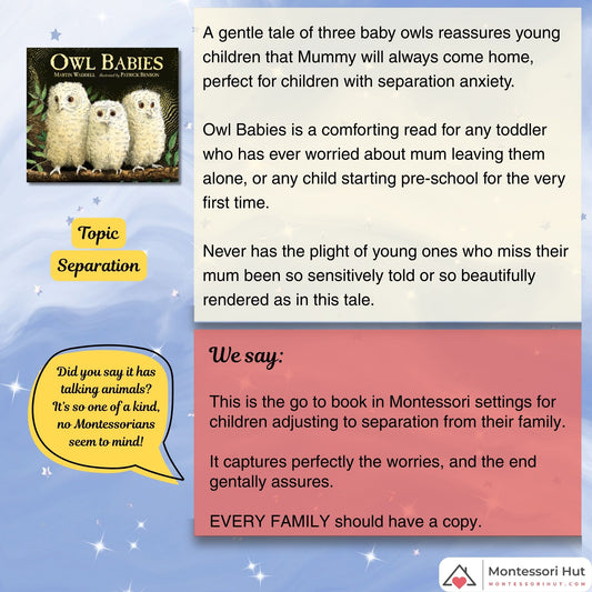 Toddler's Big Steps Potty and Separation - Montessori Book Bundle - Gift Wrap available