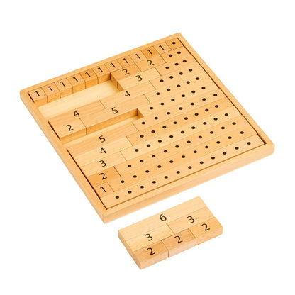 Numbers Counting Blocks | 41 Wooden Blocks | Montessori Hands on Math  - SHIP FROM NETHERLAND TO UK AND EUROPE ONLY