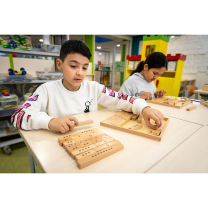 Numbers Counting Blocks | 41 Wooden Blocks | Montessori Hands on Math  - SHIP FROM NETHERLAND TO UK AND EUROPE ONLY