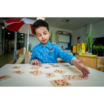 Numbers 1-10 Counting and Matching Puzzles | Montessori Hands on Math  - SHIP FROM NETHERLAND TO UK AND EUROPE ONLY