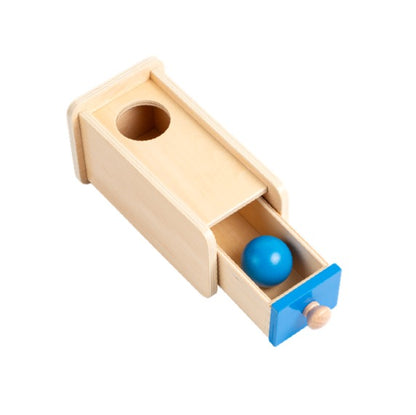 Wooden Object Permanence Box 2 - from 14 months  - SHIP FROM NETHERLAND TO UK AND EUROPE ONLY