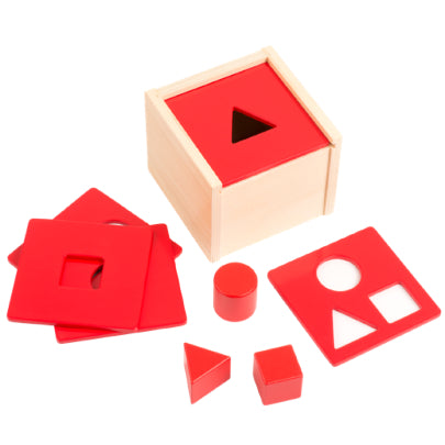 Montessori Shape Posting Box with Changeable Lids - From 14 months ...
